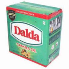 Dalda Fortified Cholesterol Free Canola Oil 1Litre (Pack of 5)