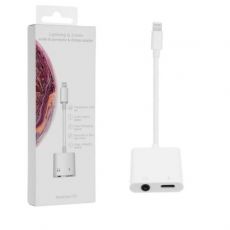 Lightning to 3.5mm Audio & Call & Charger Adapter