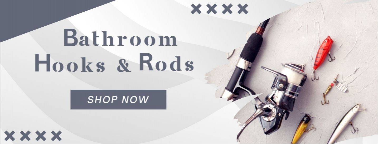 Bathroom Hooks & Rods
