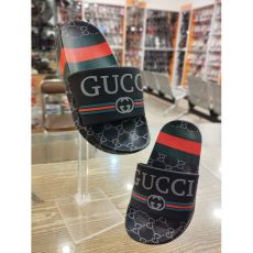 Gucci Black Kids Slippers