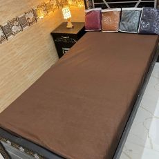 Water Proof Mattress Cover Brown