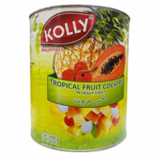KOLLY Tropical Fruit Cocktail In Heavy Syrup 836g