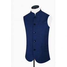  Navy Blue Waistcoat