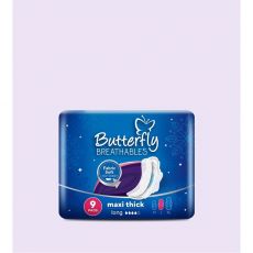 Butterfly Breathables Maxi Thick Sanitary Pads