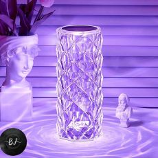 	Rose Diamond Crystal Table Lamp