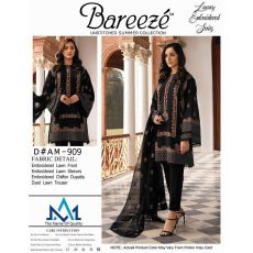 Bareeze Embroidered Lawn 3pc