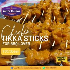 	Chicken Tikka BBQ Sticks
