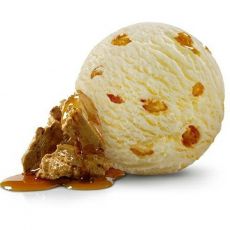 Honey Ice-Cream With Dried Fruits